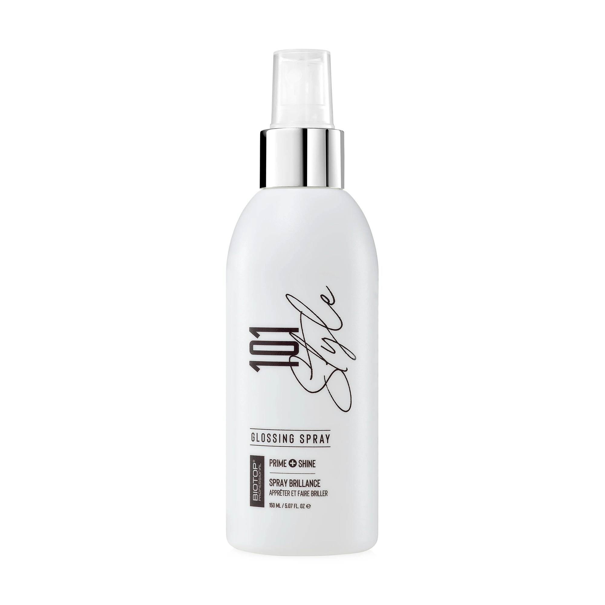Спрей Biotop Professional 101 Style Prime &amp; Shine Glossing Spray для додання блиску волоссю, 150 мл